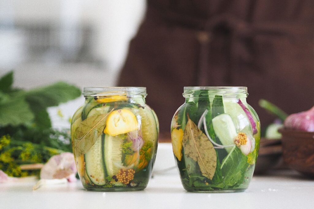 Gläser zum Fermentieren